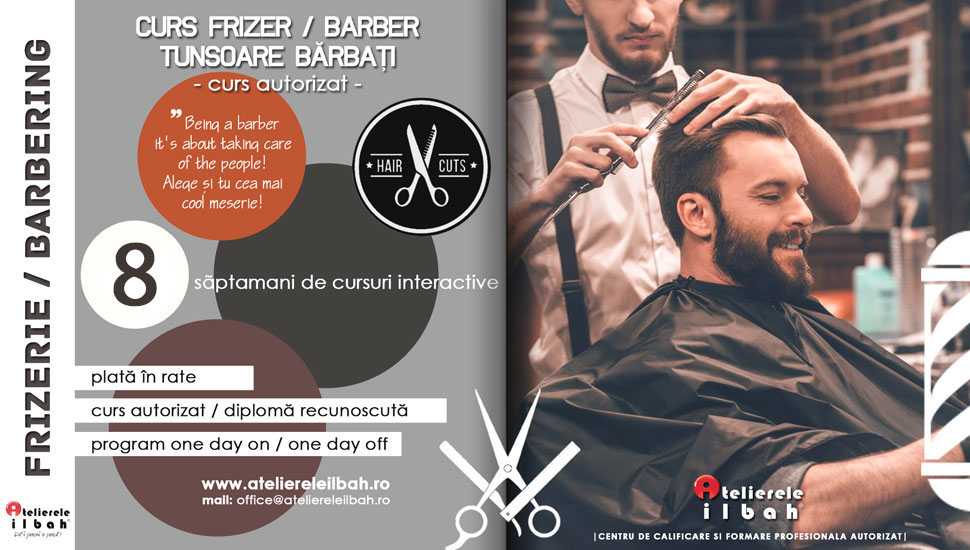 Curs Frizerie Barbering In Bucuresti Cluj Napoca Si Ploiesti