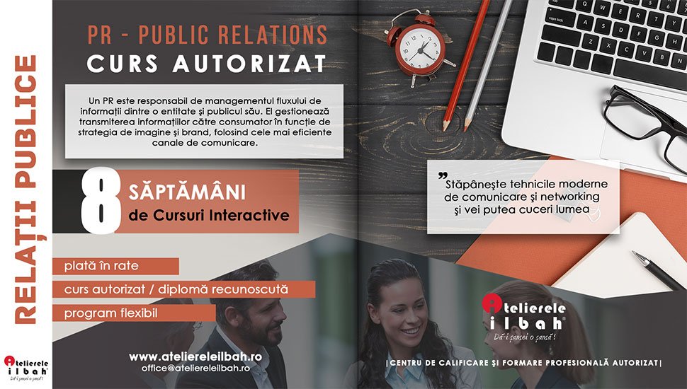 curs PR public relations Atelierele ILBAH 1