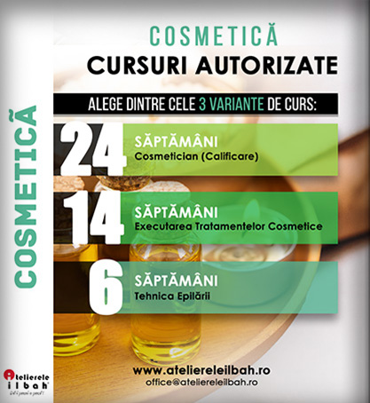 Curs Cosmetica, Epilare, Tratamente Cosmetice