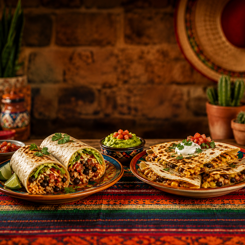 Viva Mexico – Burrito & Quesadillas Viva Mexico – Burrito & Quesadillas