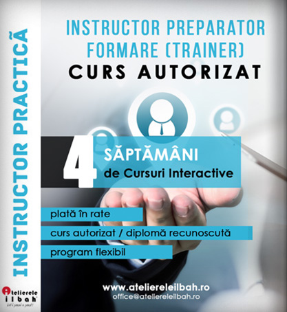 Curs Instructor Preparator Formare, curs Formator fara studii superioare