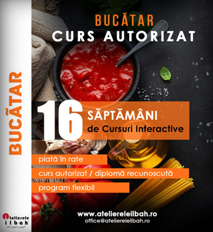 curs bucatar, curs de calificare bucatari, scoala bucatari, curs de gatit in bucuresti, cluj, ploiesti