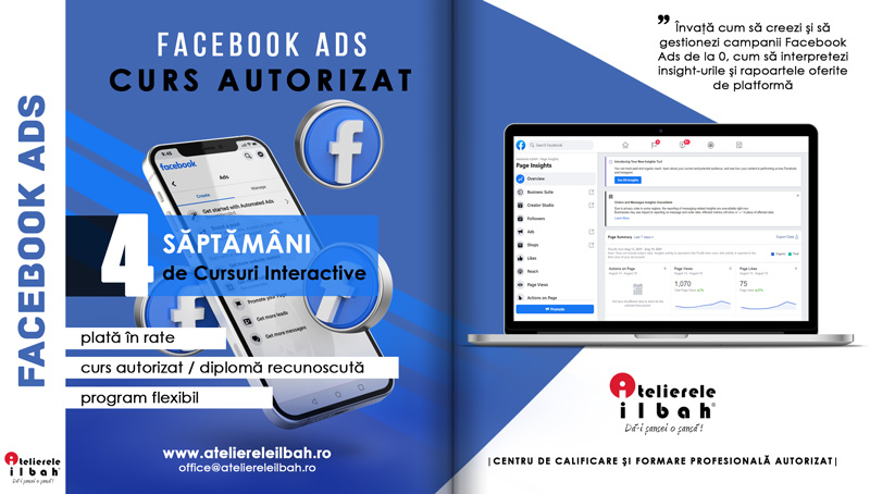 Curs Facebook Ads, Cursuri Facebook Ads