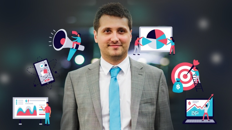 Trainer curs Marketing Mihailescu Andrei Atelierele ILBAH