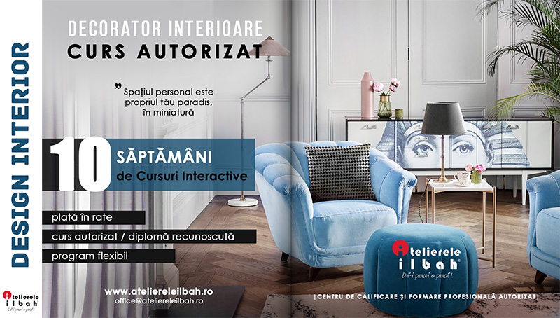 Curs Design Interior *Autorizat* | ateliereleilbah.ro