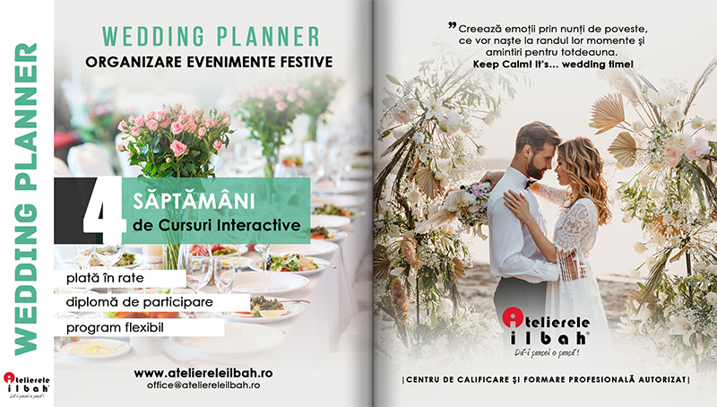 Curs Wedding Planner *Online LIVE* | ateliereleilbah.ro