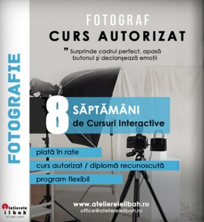 Cele mai bune cursuri de fotografie Atelierele ILBAH
