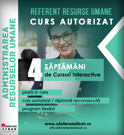 Curs Referent Resurse Umane IRU Inspector Resurse Umane