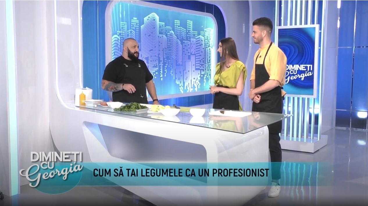 Chef Constantin TV Atelierele ILBAH Curs Bucatar demonstratie