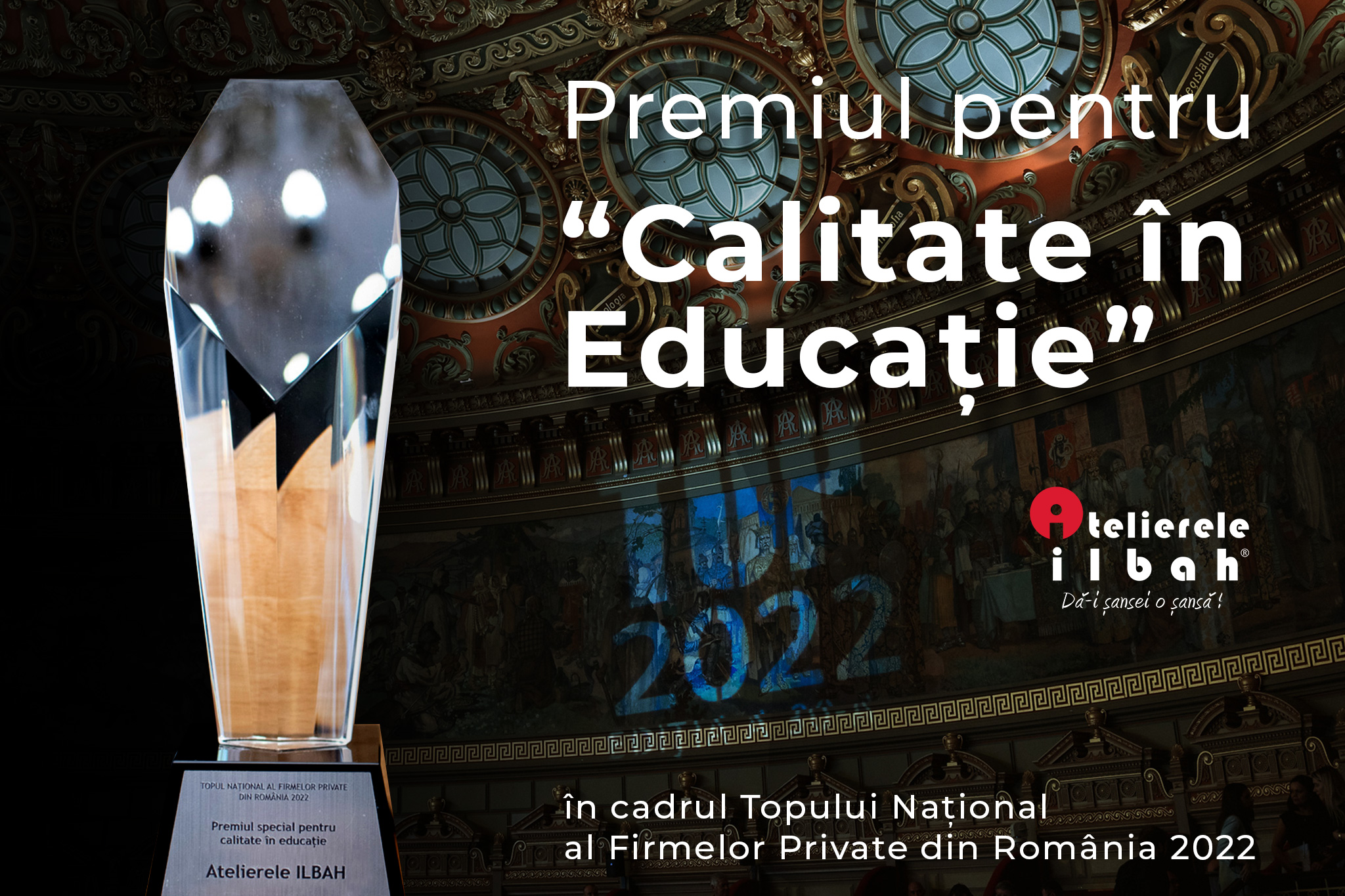 premiul pentru calitate in educatie Atelierele ILBAH
