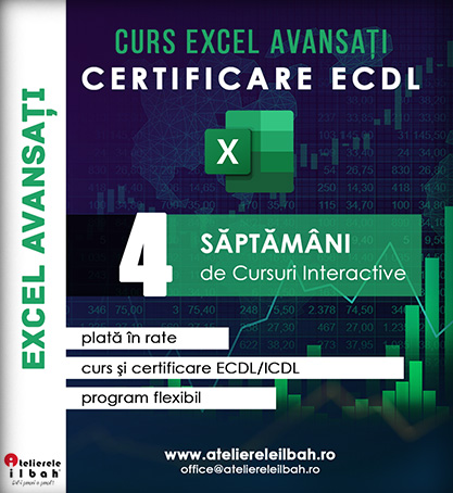 Curs Excel Avansati Autorizat Ecdl Icdl