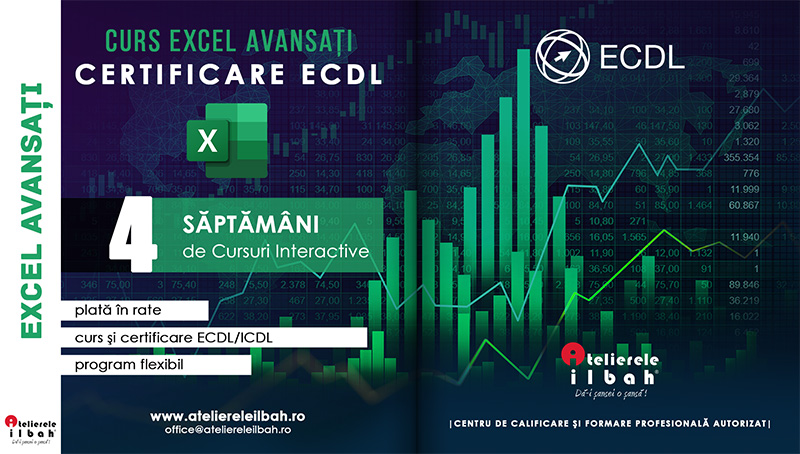 Curs Excel Avansati Autorizat Ecdl Icdl