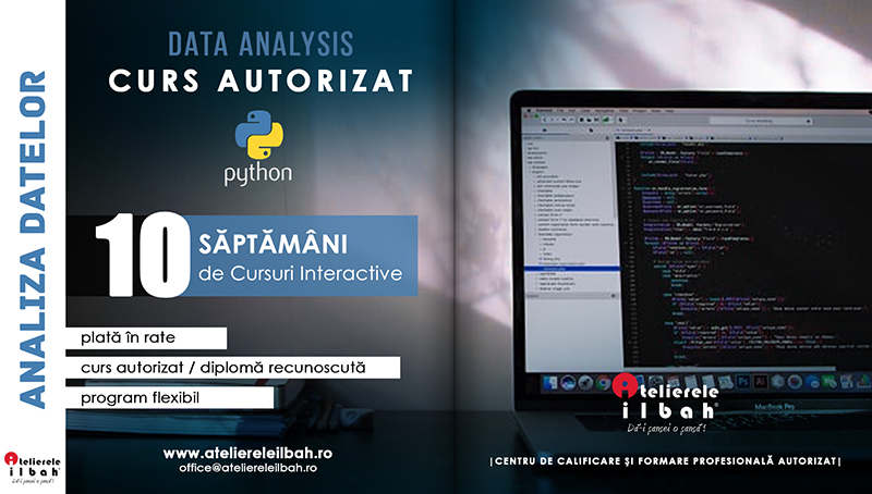 Curs Python Data Analysis - Analiza si Prelucrarea Datelor