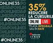 #Online35 - 35% Reducere la cursurile Online LIVE