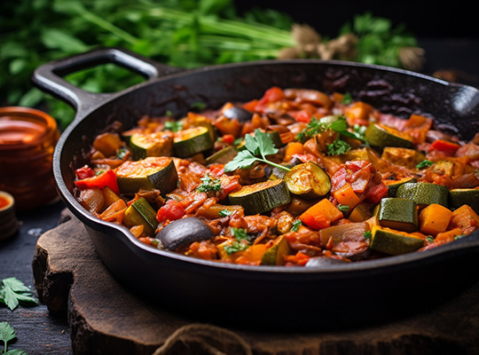 Curs Gatit Vegan: Ratatouille