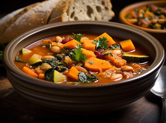 Curs Gatit Vegan: Supa minestrone vegana