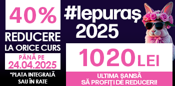 Folosind codul #Iepuras2025 platesti doar 1020 Lei