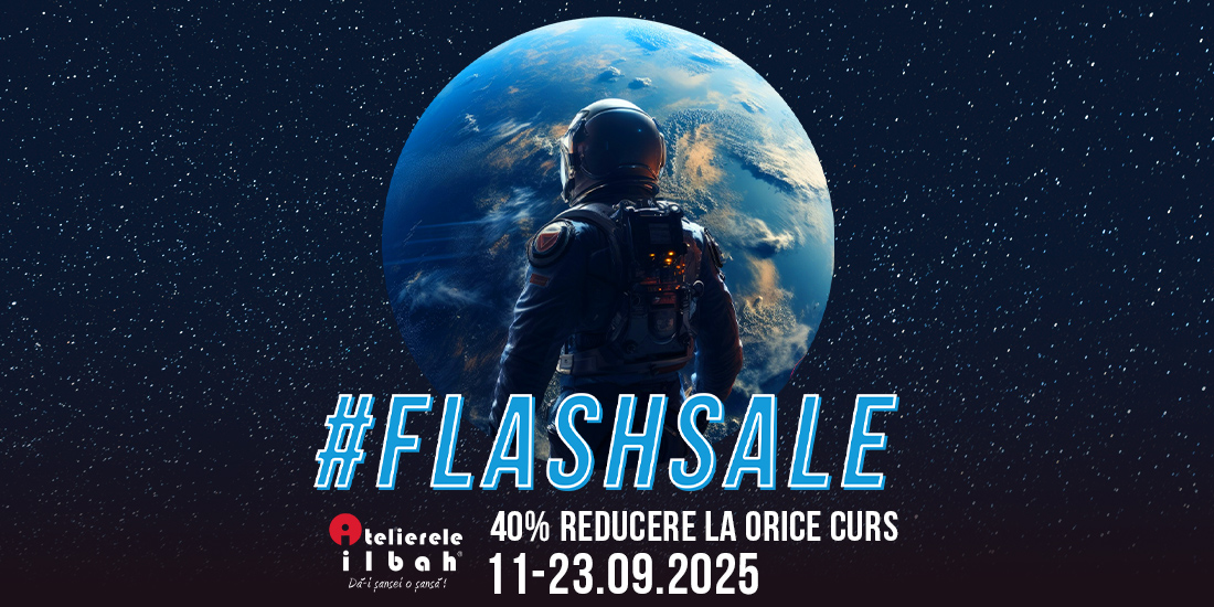 #FlashSale: Prinde reducerile fulger in plin sezon de cursuri!