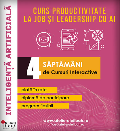 Cursuri Productivitate la Job si Leadership cu AI