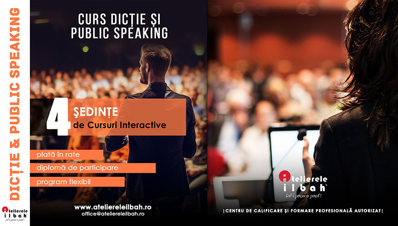 Curs de Dictie si Public Speaking Curs de Dictie si Public Speaking