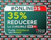 Online35 - 35% Reducere la cursurile Online LIVE