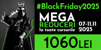 Pret #BlackFriday2025: 1060 Lei. Profita de aceasta sansa unica! Pret #BlackFriday2025: 1060 Lei. Profita de aceasta sansa unica!
