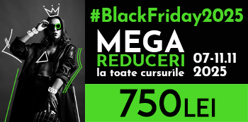 Pret #BlackFriday2025: 750 Lei. Profita de aceasta sansa unica! Pret #BlackFriday2025: 750 Lei. Profita de aceasta sansa unica!
