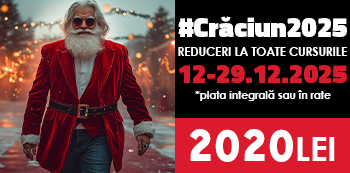 Pret #Craciun2025: 2020 Lei. Fa-ti un cadou care conteaza! Pret #Craciun2025: 2020 Lei. Fa-ti un cadou care conteaza!