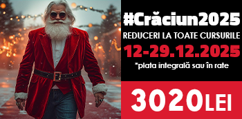 Pret #Craciun2025: 3020 Lei. Fa-ti un cadou care conteaza! Pret #Craciun2025: 3020 Lei. Fa-ti un cadou care conteaza!