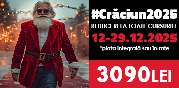 Pret #Craciun2025: 3090 Lei. Fa-ti un cadou care conteaza! Pret #Craciun2025: 3090 Lei. Fa-ti un cadou care conteaza!