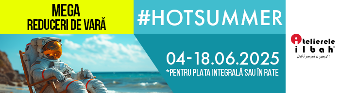 Folosind codul #HotSummer beneficiezi de Mega Reduceri de Vara la toate cursurile!