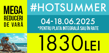Folosind codul #HotSummer platesti doar 1830 Lei