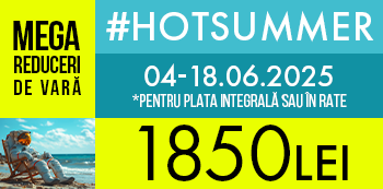Folosind codul #HotSummer platesti doar 1850 Lei