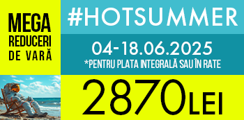 Folosind codul #HotSummer platesti doar 2870 Lei
