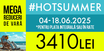 Folosind codul #HotSummer platesti doar 3410 Lei