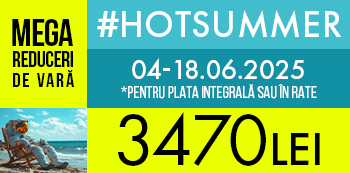 Folosind codul #HotSummer platesti doar 3470 Lei