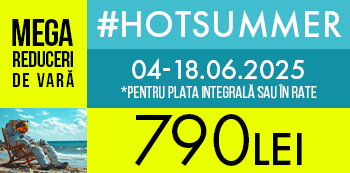 Folosind codul #HotSummer platesti doar 790 Lei