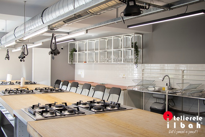 Bucatarie Curs Cooking Atelierele ILBAH Sala 4