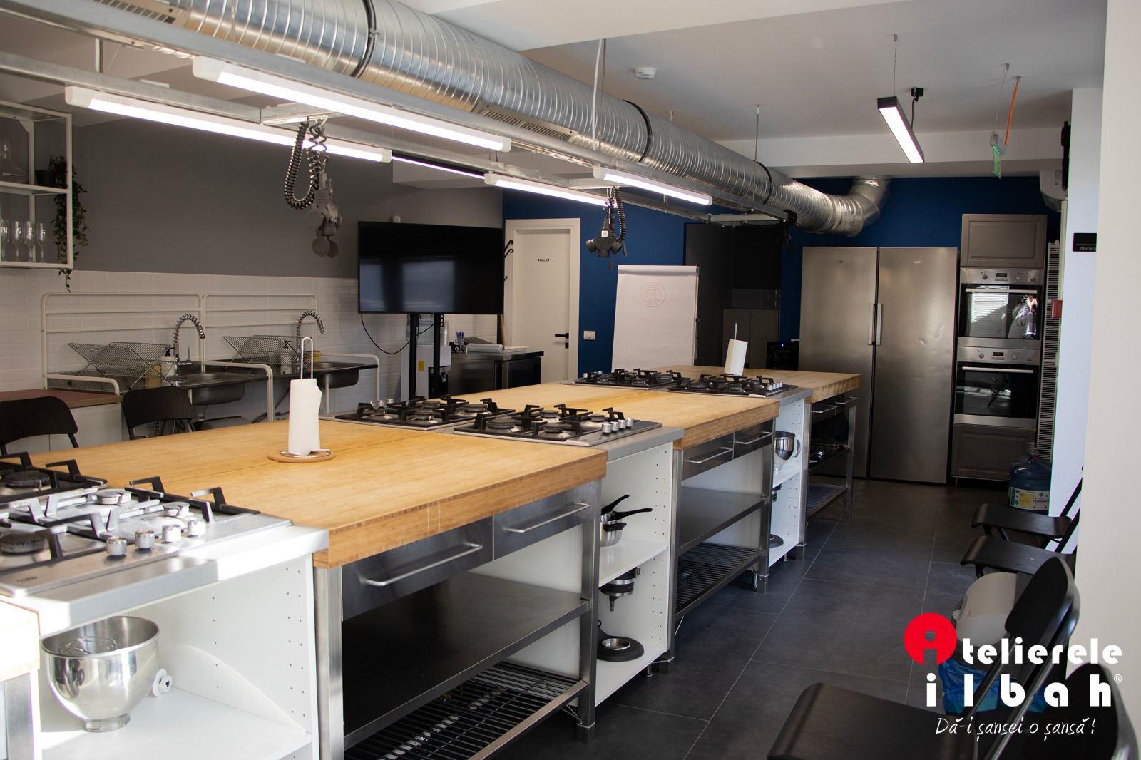 Bucatarie Curs Cooking Atelierele ILBAH Sala 4