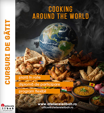 Cursuri de gatit pentru incepatori si pasionati - cooking hobby