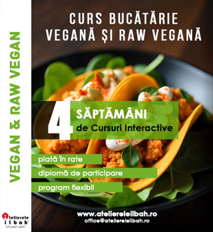 Cursuri Bucatarie Vegana si Raw Vegana