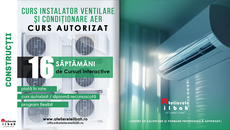 Curs Instalator ventilare si conditionare aer instalatii HVAC Curs Instalator ventilare si conditionare aer instalatii HVAC