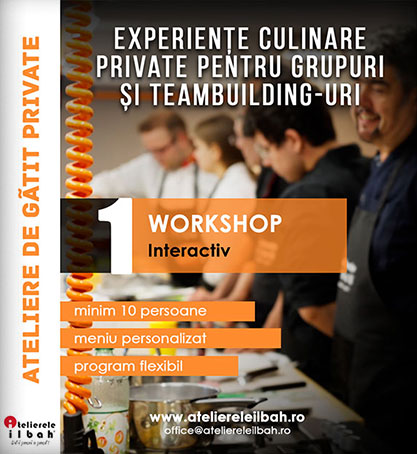 Experiente Culinare Private pentru Grupuri si Team Building-uri