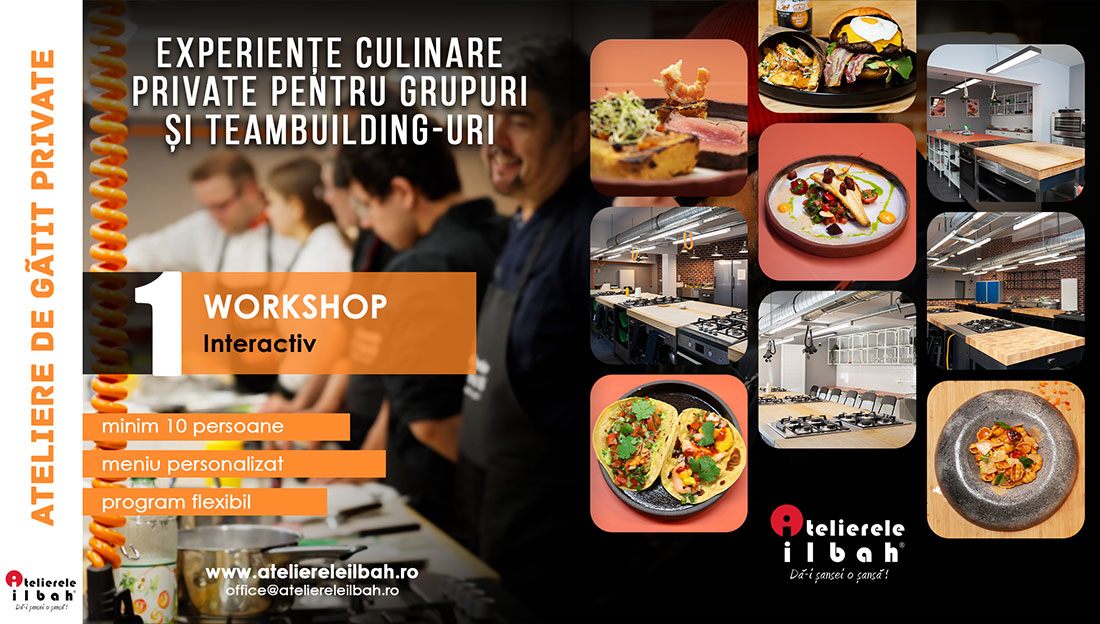 Experiente Culinare Private pentru Grupuri si Team Building-uri Experiente Culinare Private pentru Grupuri si Team Building-uri