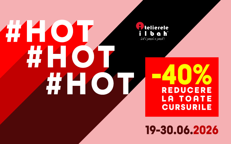Reduceri #HOT de minimum 40% la cursuri! Si asta nu este tot