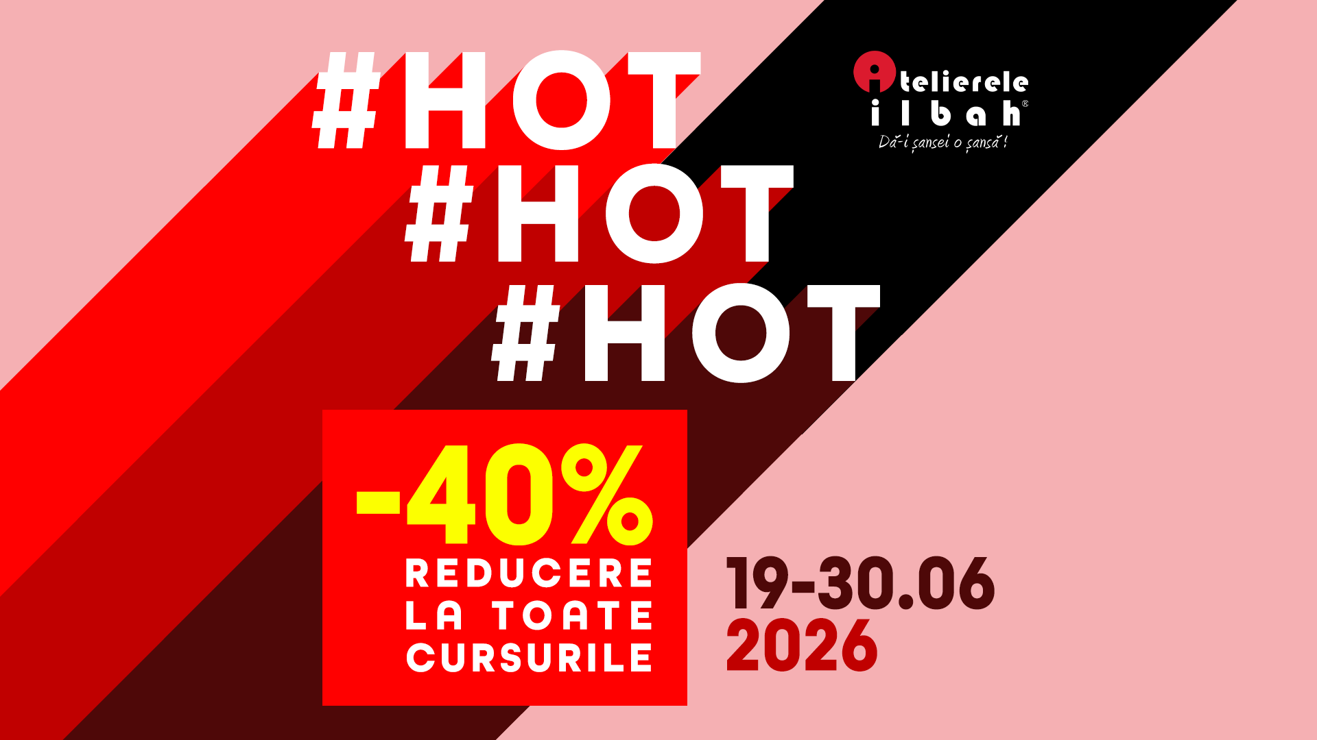Reduceri #HOT de minimum 40% la cursuri! Si asta nu este tot Reduceri #HOT de minimum 40% la cursuri! Si asta nu este tot