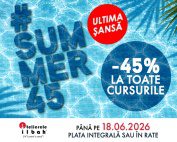 #Summer45 - 45%OFF - Mega Reduceri de Vara!