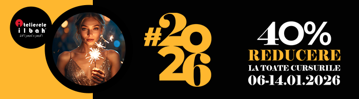 #2026 - Ai 40% reducere la cursuri pentru un start perfect de an!