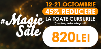 #MagicSale - platesti doar 820 Lei. Profita de magia reducerilor de toamna! #MagicSale - platesti doar 820 Lei. Profita de magia reducerilor de toamna!