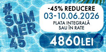 #Summer45 - platesti doar 4860 Lei. Ai 45% reducere la cursuri. #Summer45 - platesti doar 4860 Lei. Ai 45% reducere la cursuri.